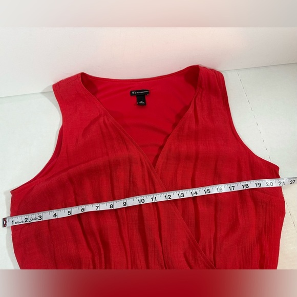 New Directions Women’s Red Maxi Dress Size XL NWT - Picture 11 of 16